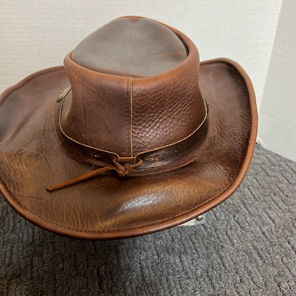 Leather Henschel Hat size large - Picture 3 of 16